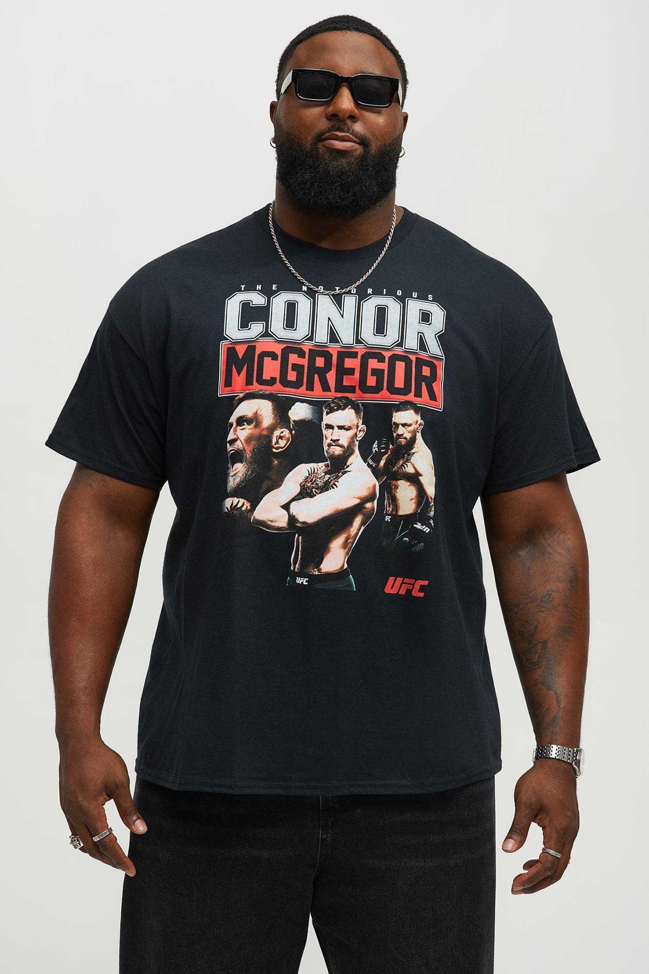 UFC Conor McGregor Short Sleeve Tee - Black Product Image