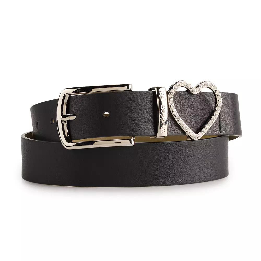 Womens madden girl Pave Heart Keeper Belt Product Image