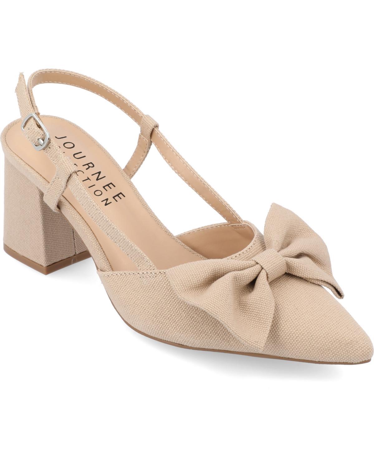 Journee Tailynn Women's Dressy Pumps, Size: 12 Wide, Grey Product Image