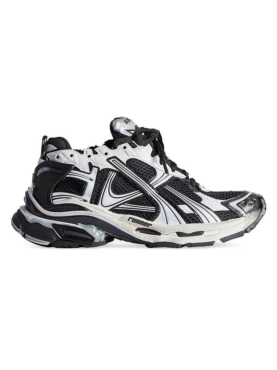 Mens Runner Gradient Sneakers Product Image