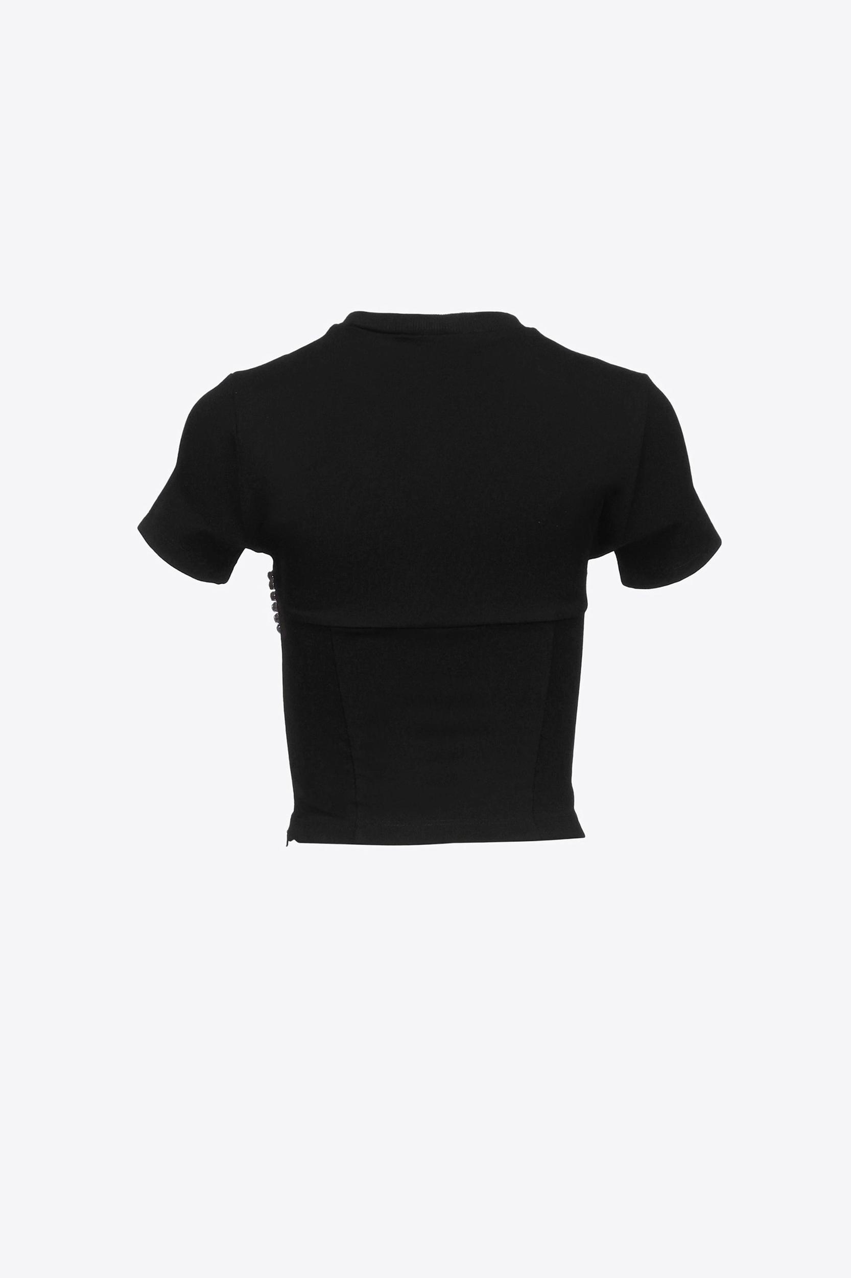 Crystal Bustier Cup T-Shirt Product Image