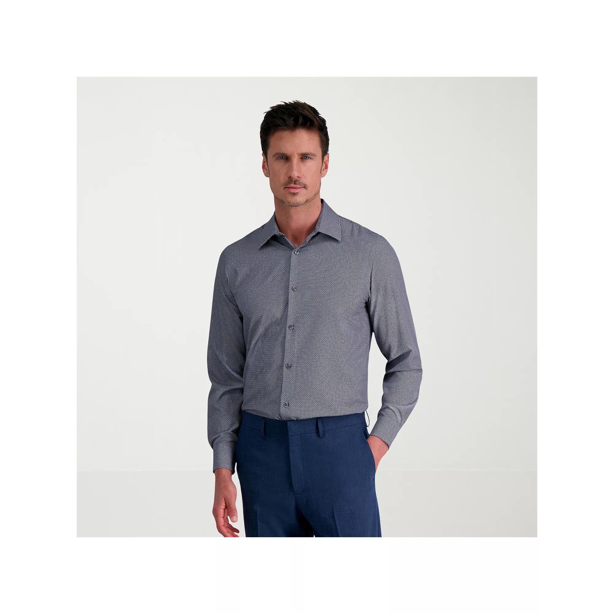 Mens Haggar Performance Slim Fit Dress Shirt Product Image