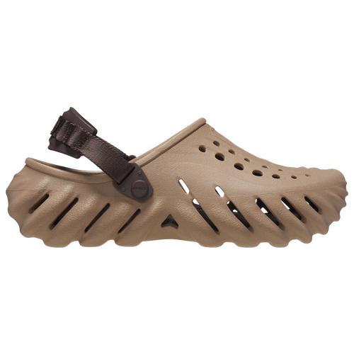 Crocs Mens Crocs Echo Clogs - Mens Shoes Brown/Brown Product Image
