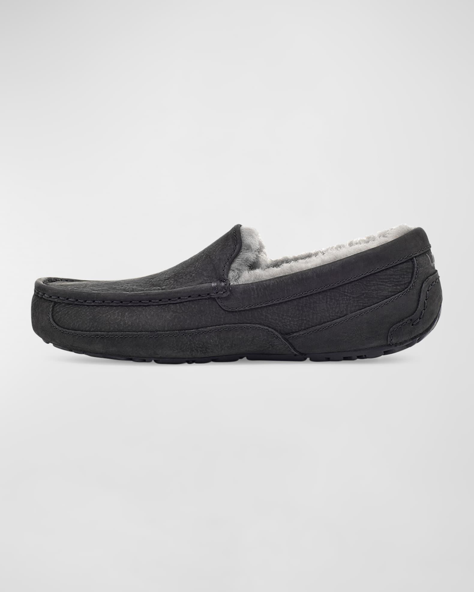 Men's Ascot Leather Slippers Product Image