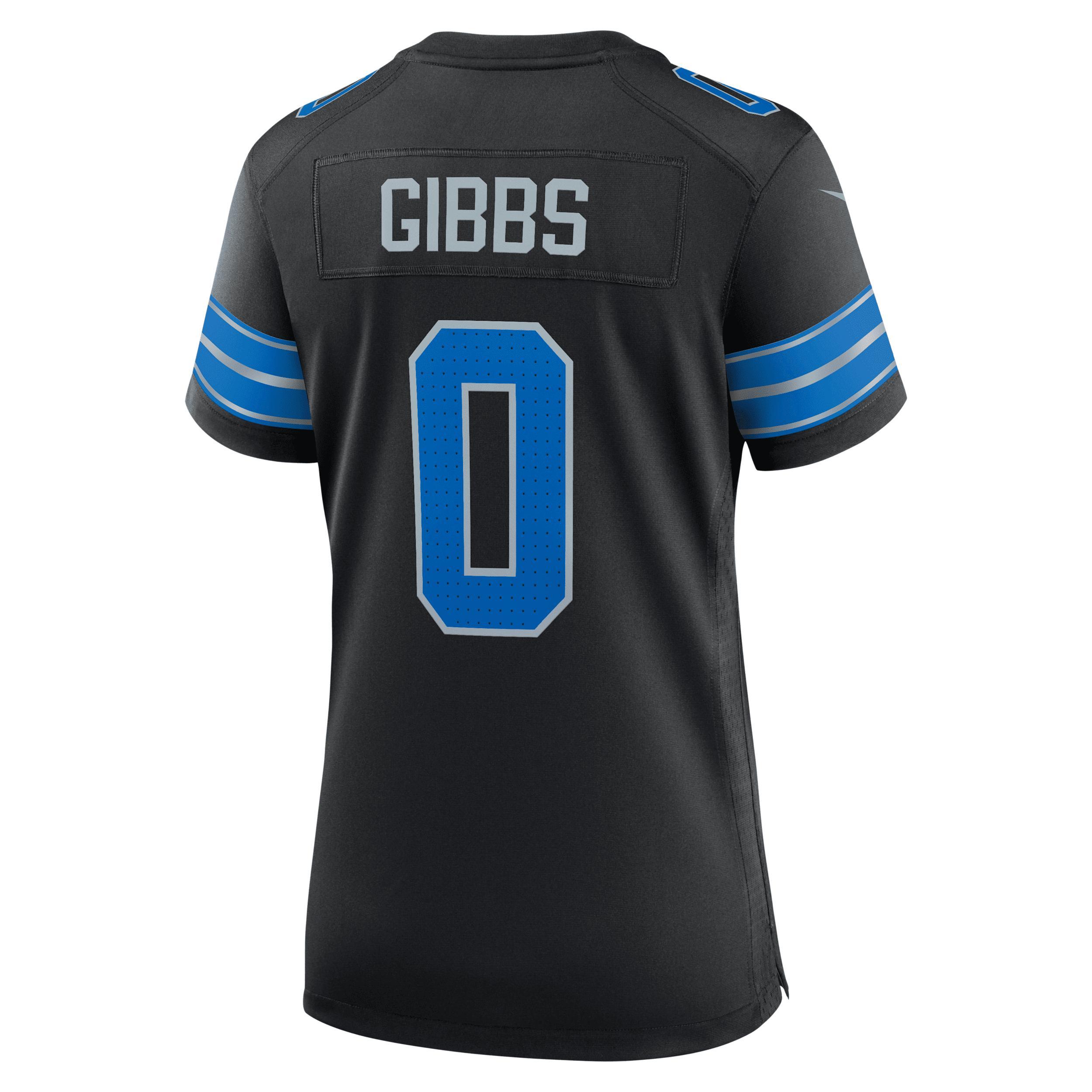 Jahmyr Gibbs Detroit Lions Womenâs Nike Women's NFL Game Jersey Product Image