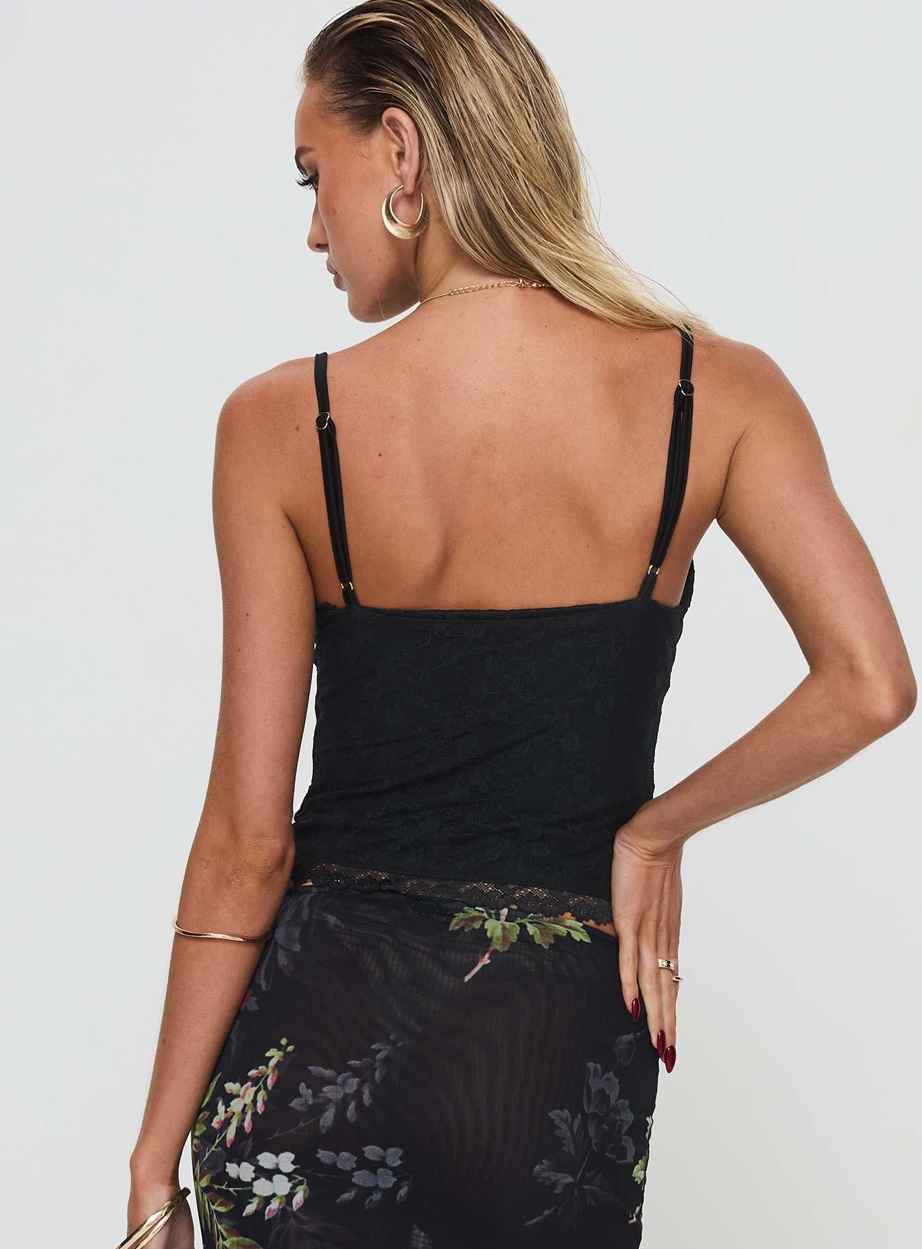 Zachariah Cami Top Black Product Image