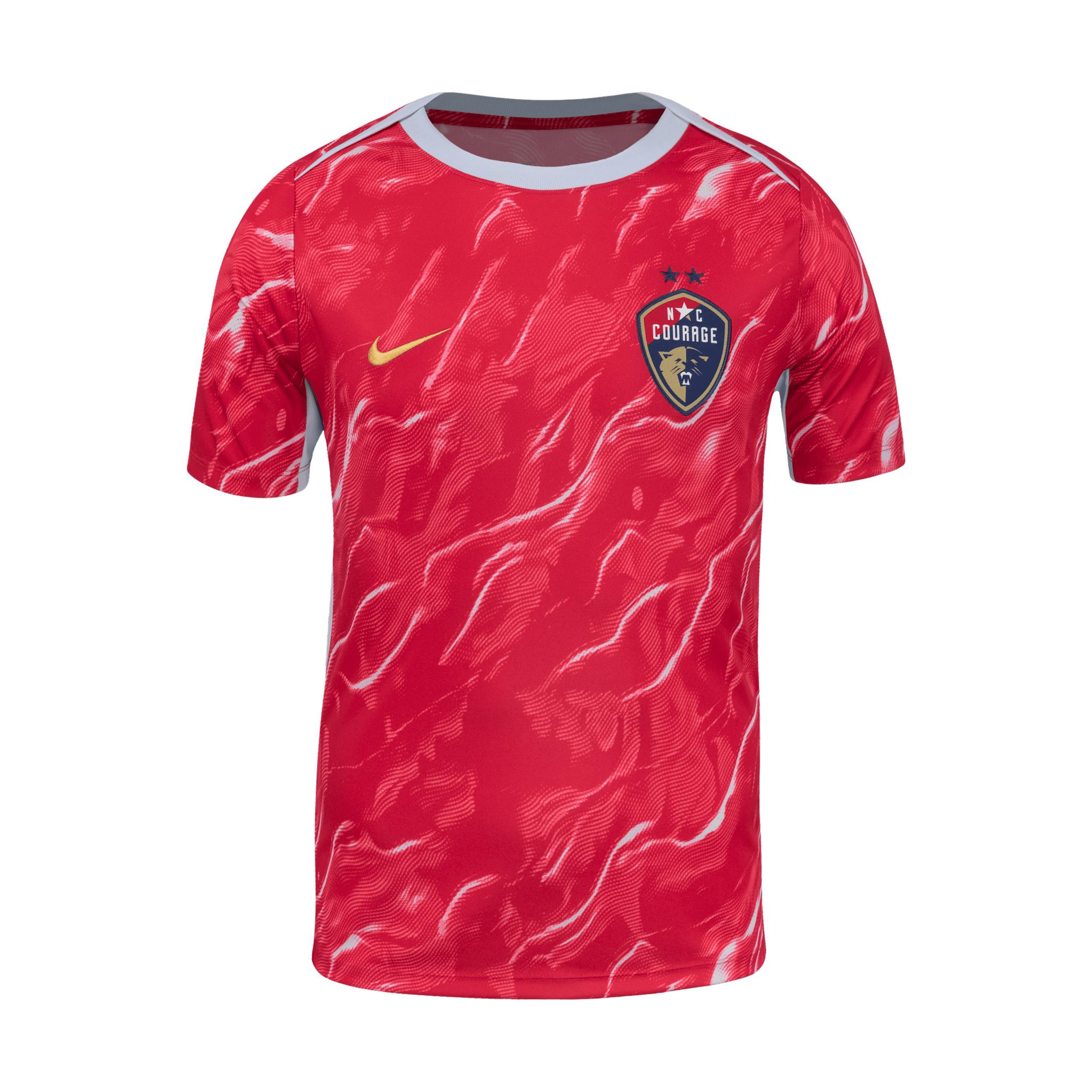 North Carolina Courage 2025 Nike Men's NWSL Short-Sleeve Pre-Match Top Product Image