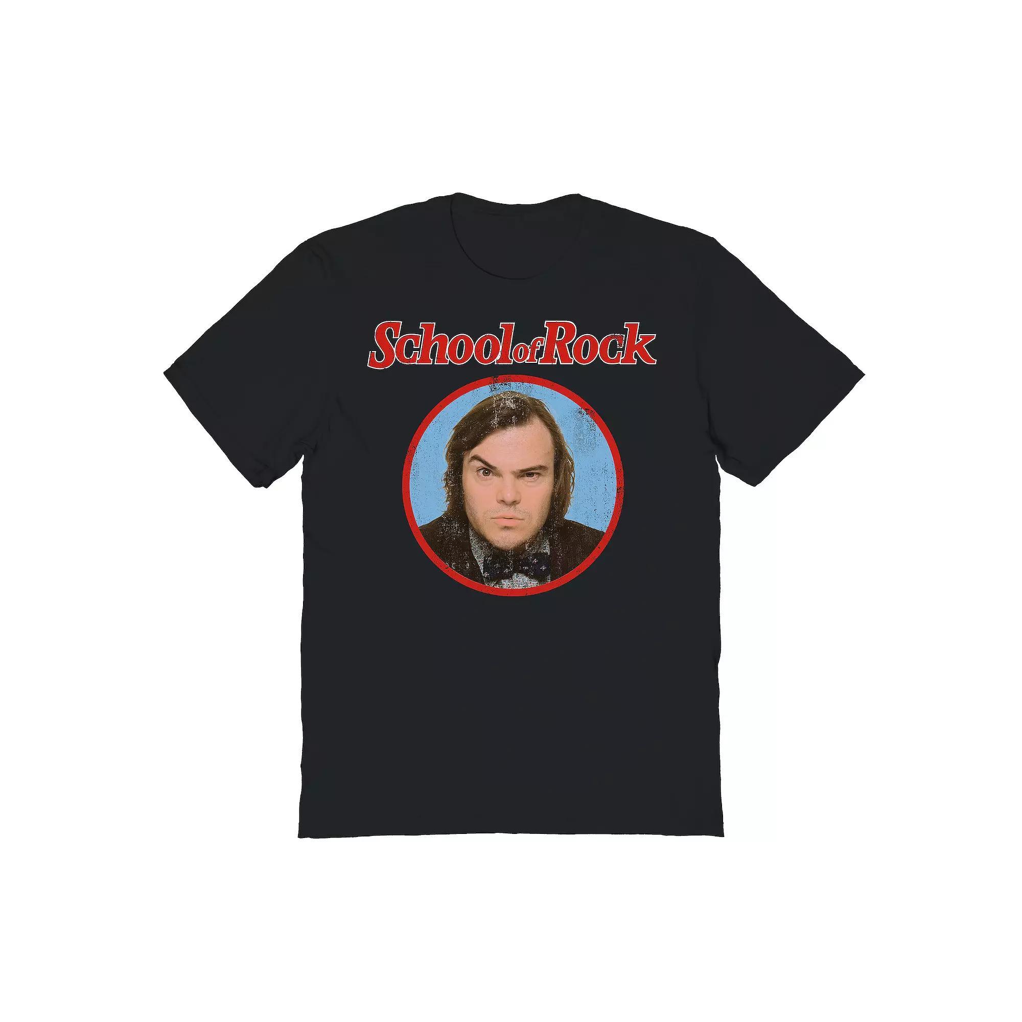 Men's Circle Graphic Tee, Size: Large, Black Product Image