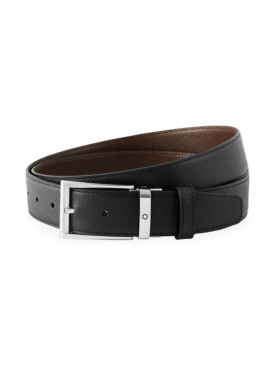 Montblanc Mens Contemporary Reversible Leather Belt Product Image