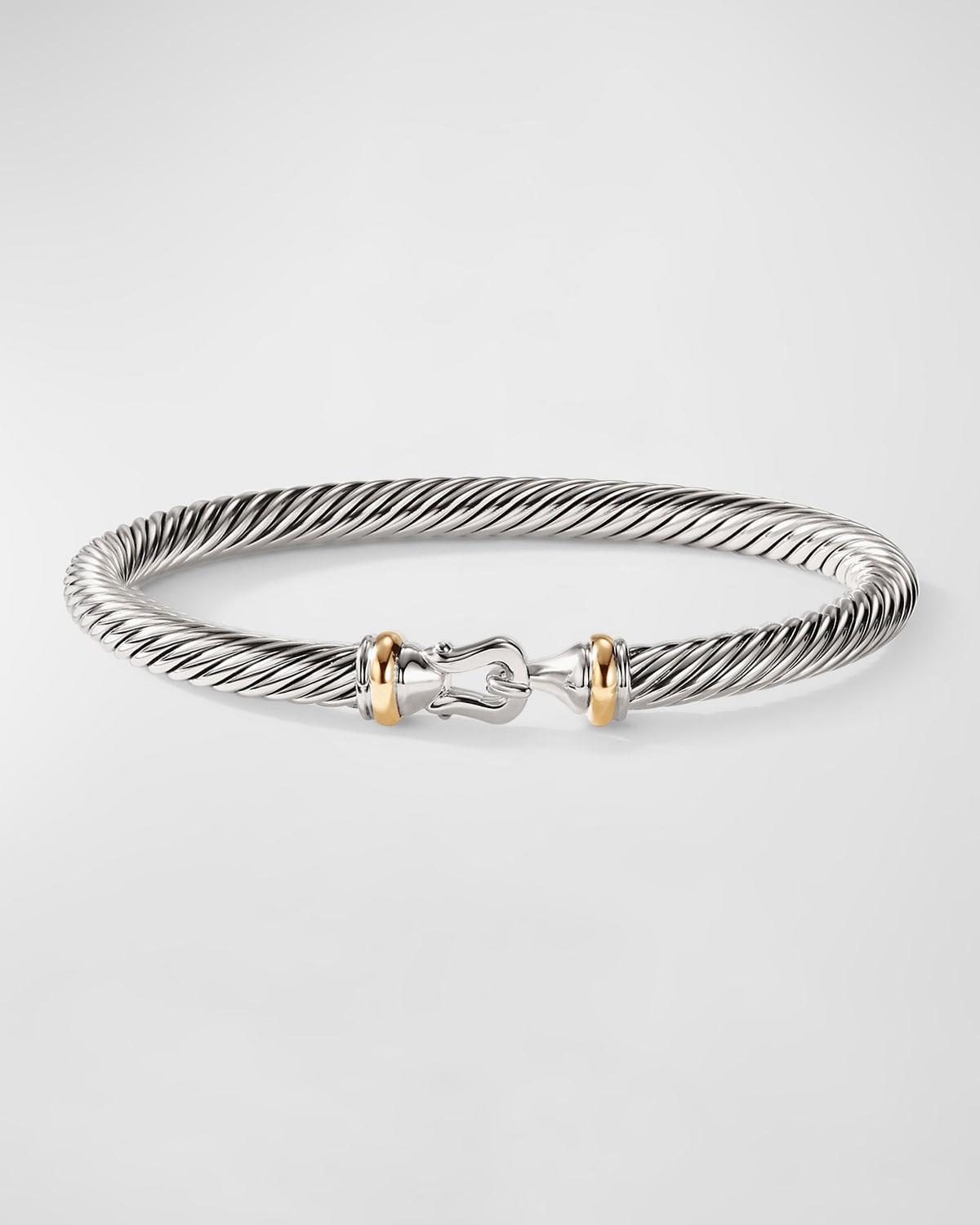 David Yurman Cable Buckle Bracelet with Gold Product Image