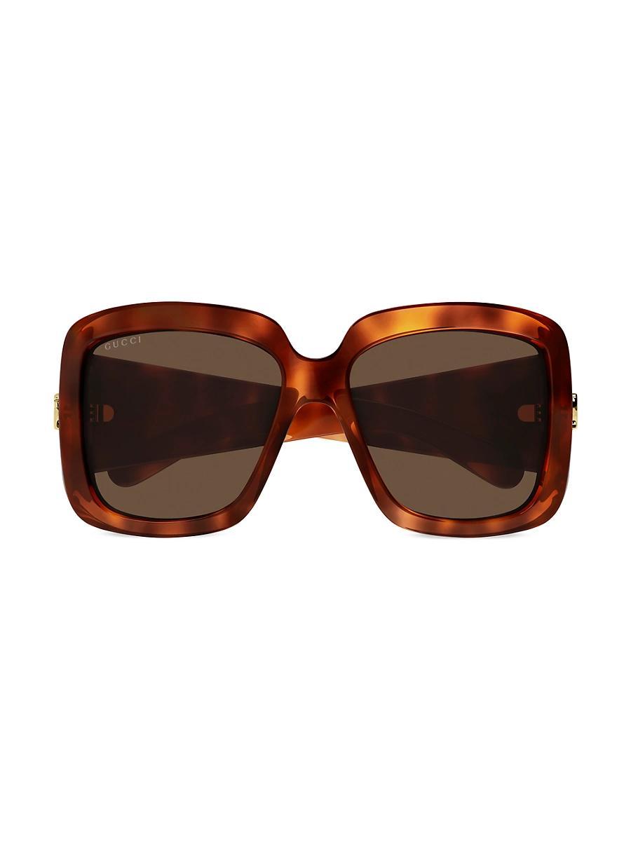 GG Plastic Rectangle Sunglasses Product Image
