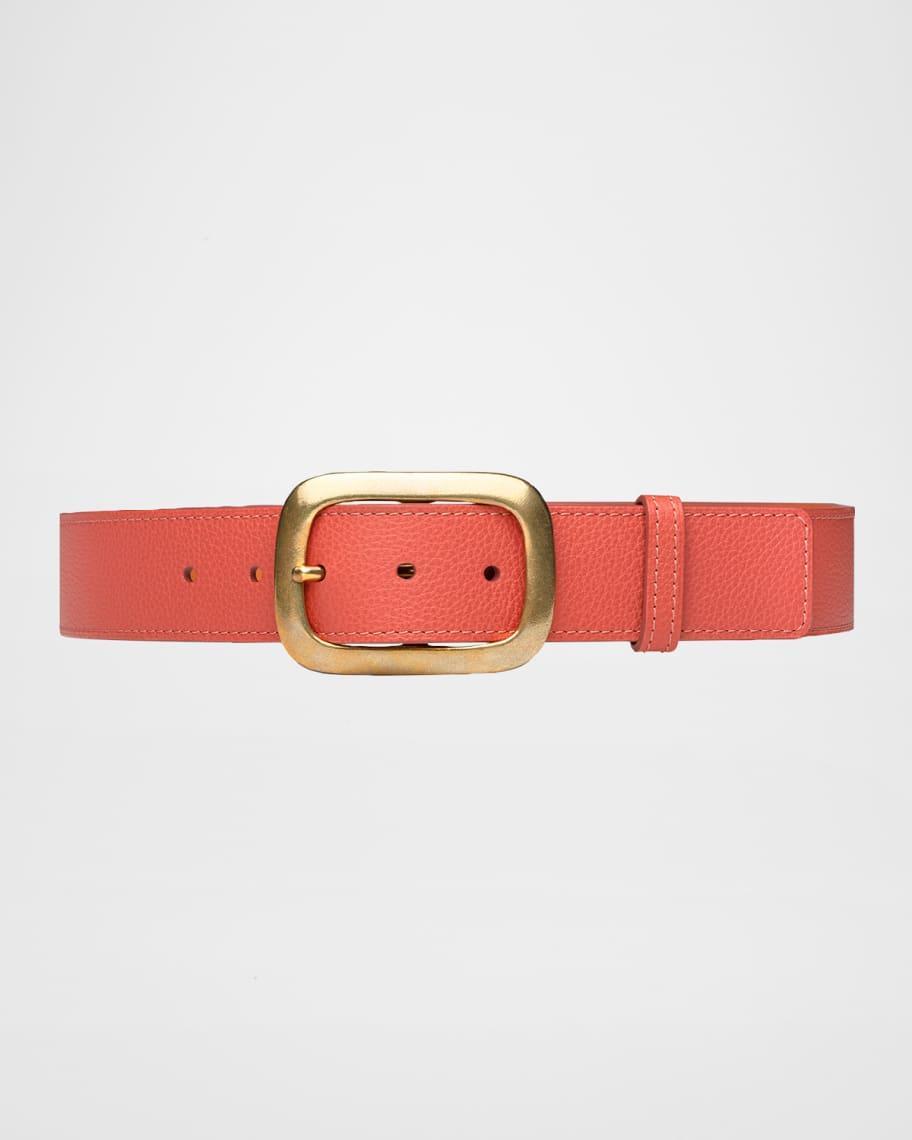 La Captivante Pebbled Leather Belt Product Image