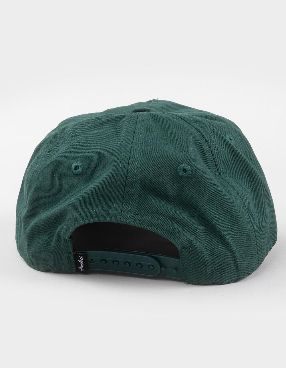 HEMLOCK HAT CO. Last Resort Snapback Hat - GREEN Product Image