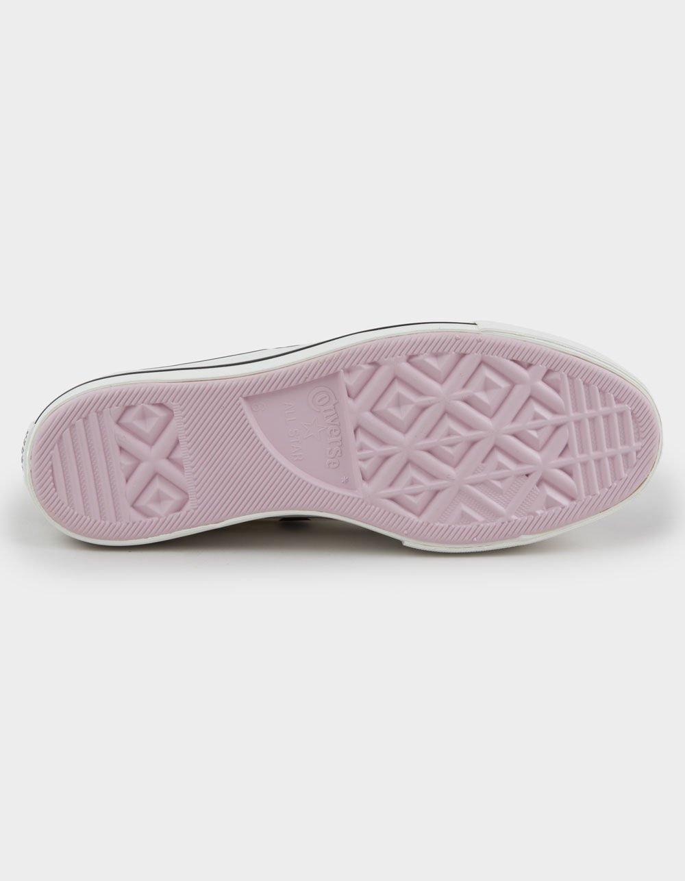 CONVERSE Chuck Taylor All Star Lift Womens Platform Polka Dot Shoes Product Image
