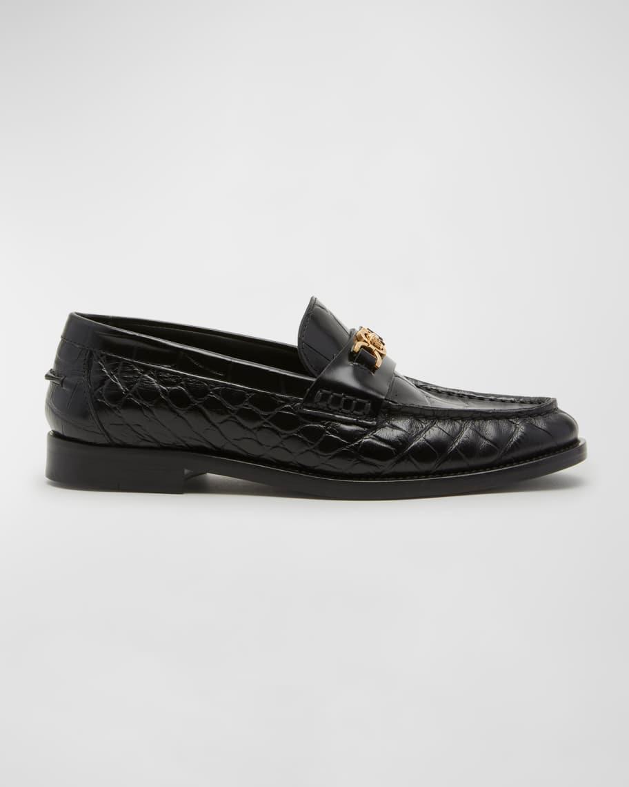 Donna Calfskin Red Sole Penny Loafers Product Image