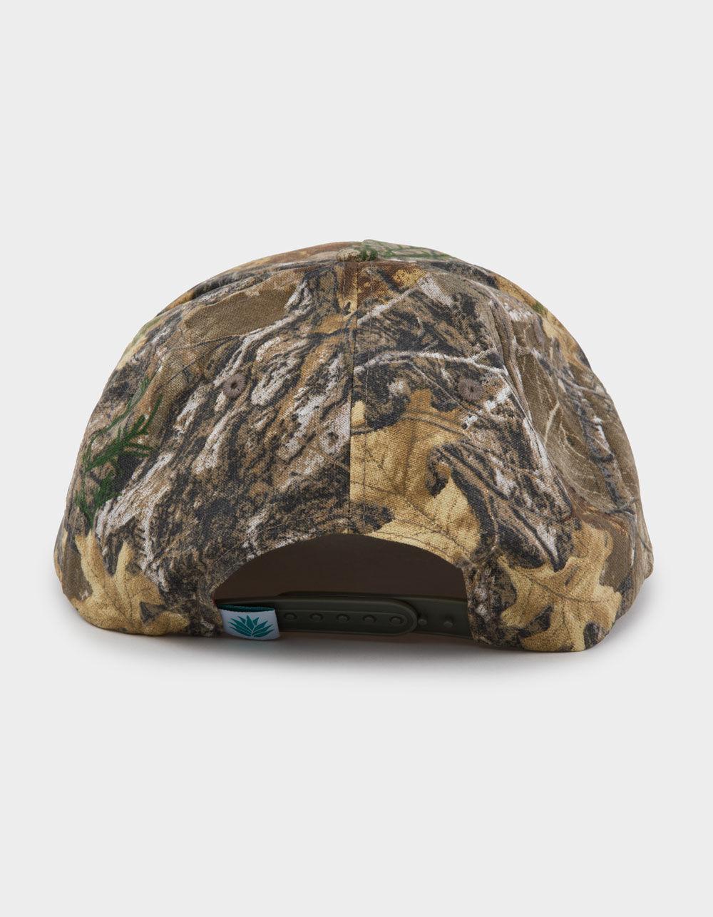 SENDERO PROVISIONS CO. Cowboy Pro Shop Snapback Hat - CAMO GREEN Product Image