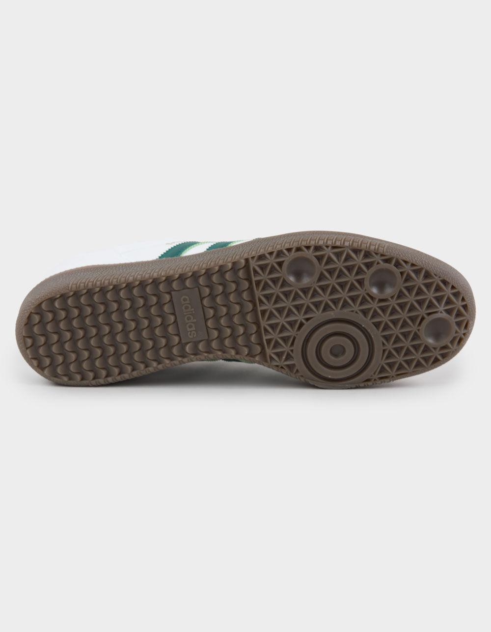 ADIDAS Samba ADV Shoes - WHT/GREEN Product Image