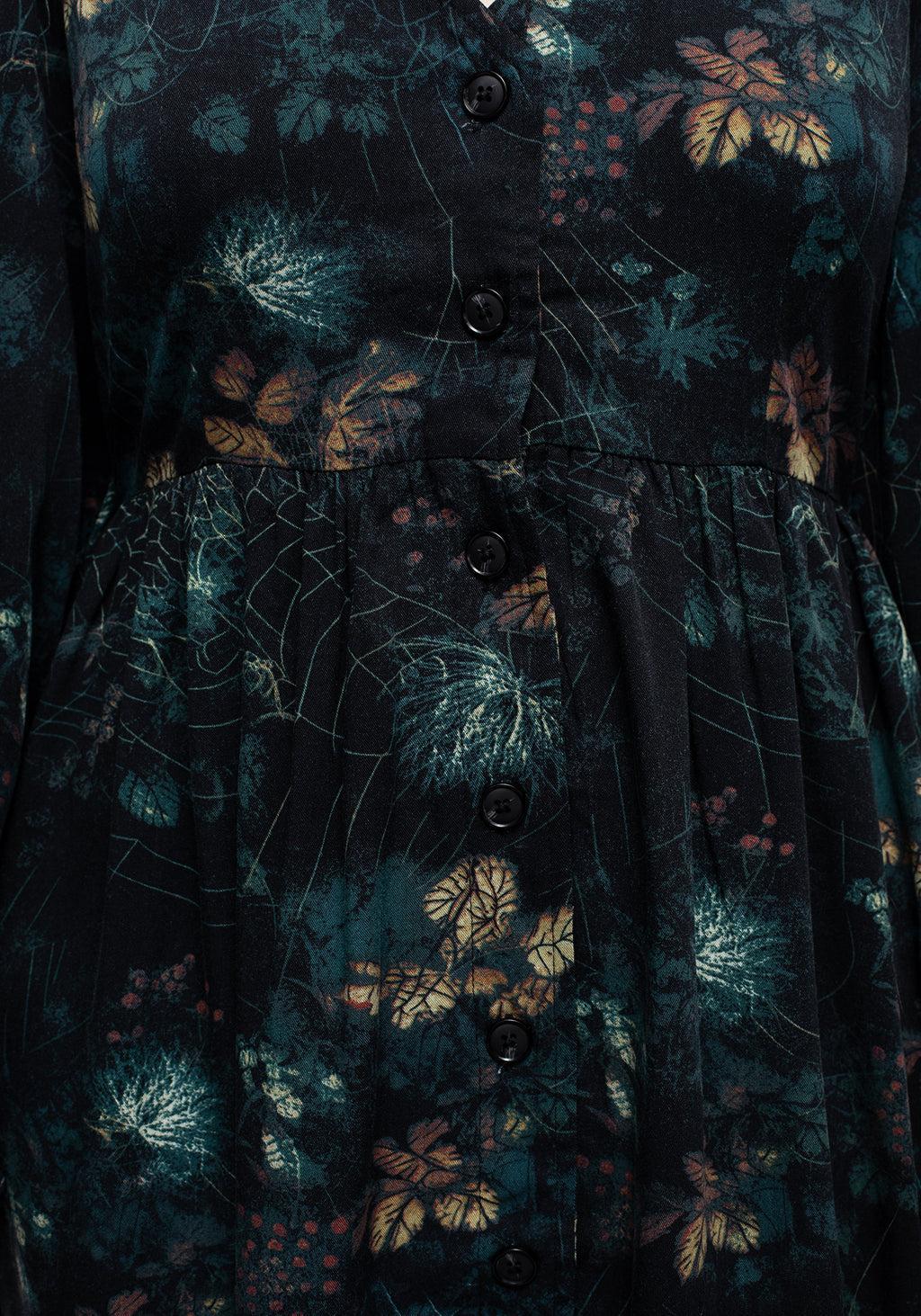 Blackthorn Button Up Mini Dress Product Image