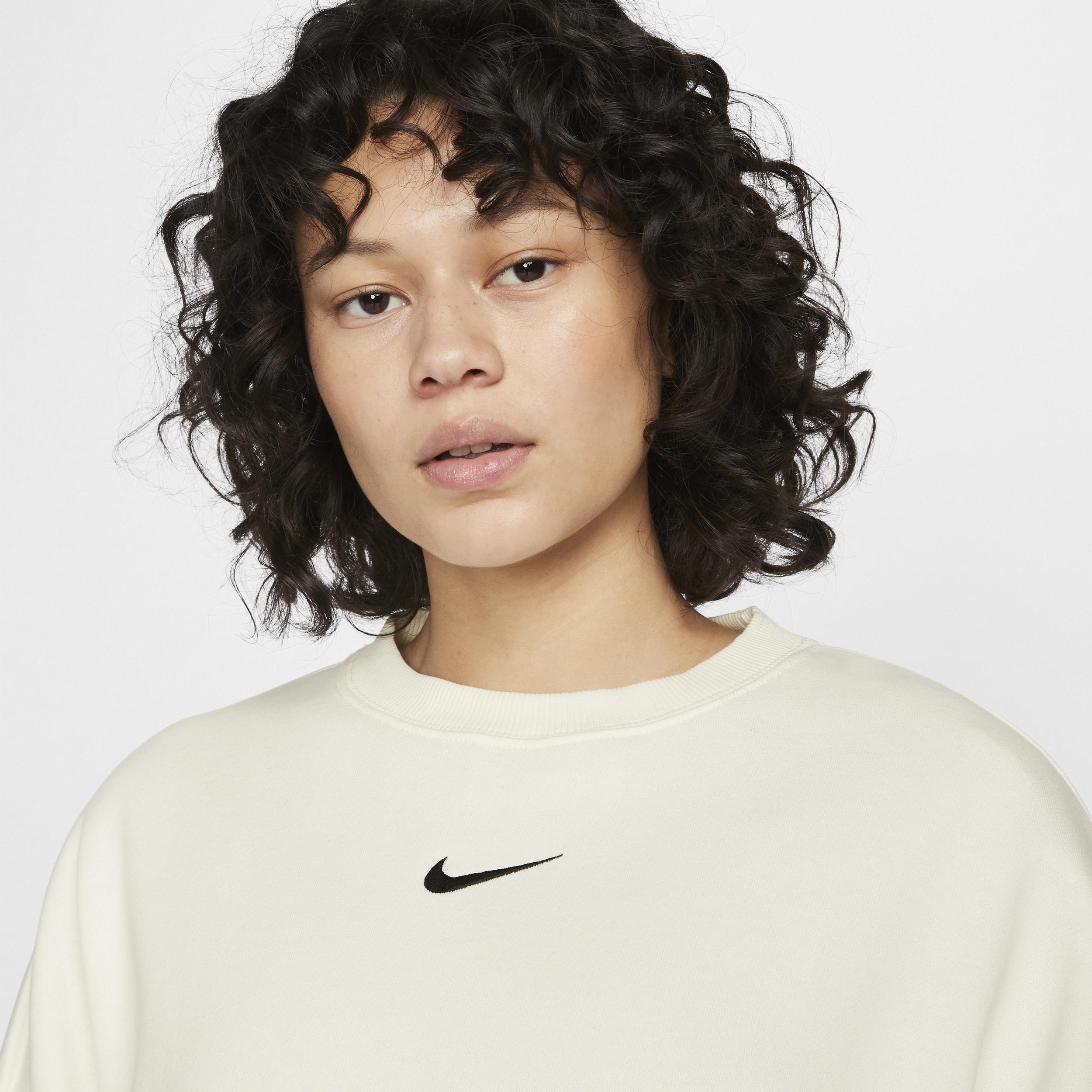 Nike Womens Nike NSW Style Fleece Crew OOS - Womens Product Image