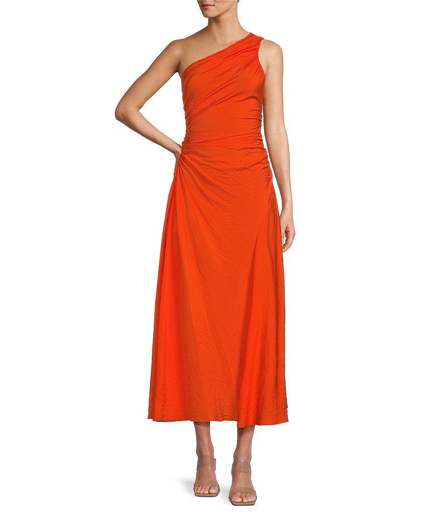 Antonio Melani Lena Asymmetric One Shoulder Maxi Dress Product Image