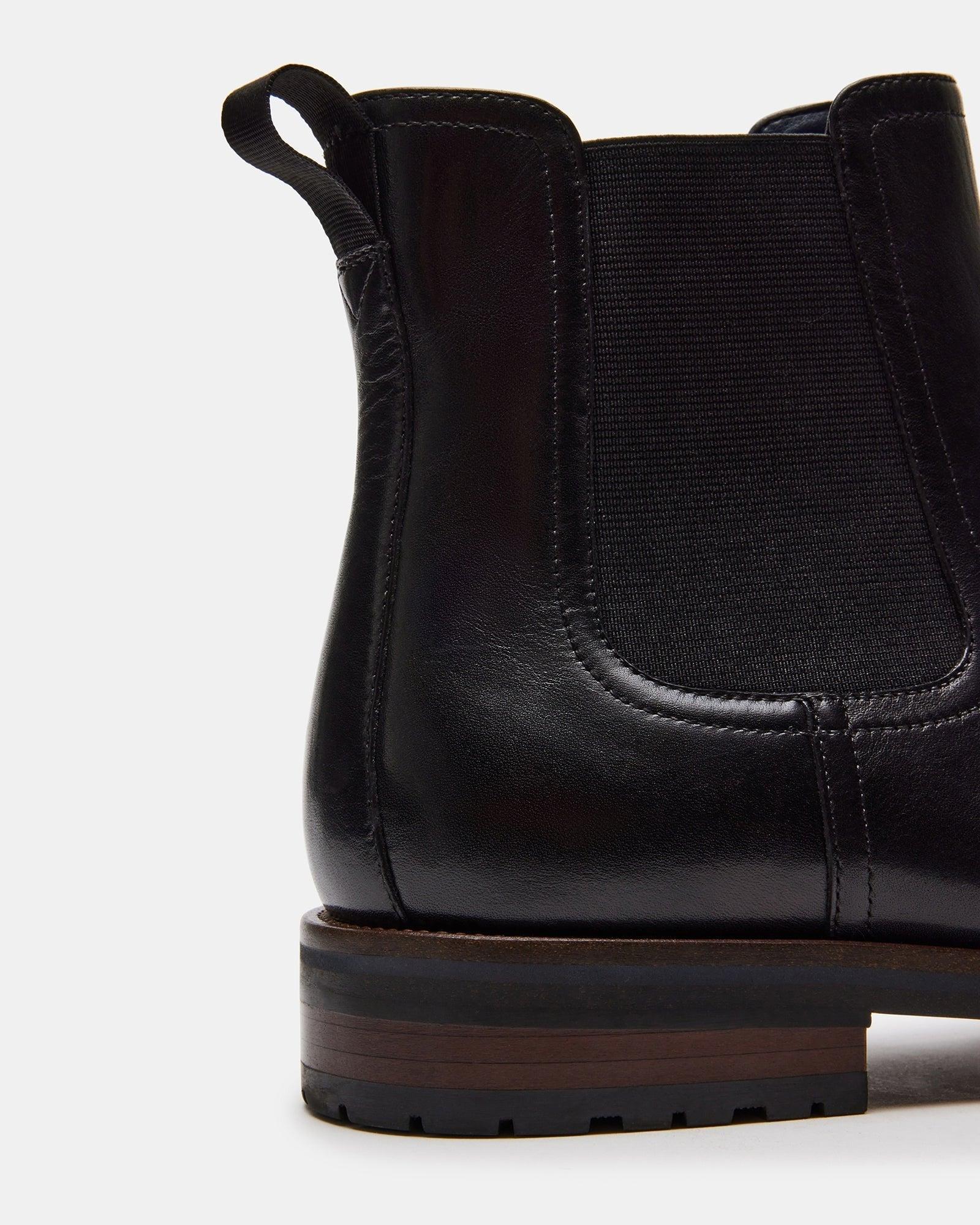 SYRE BLACK LEATHER Male Product Image