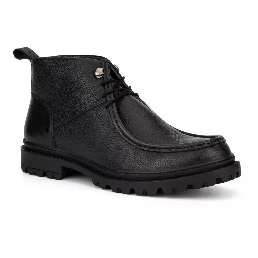Reserved Footwear Positron Men's Leather Chukka Boots, Size: 9, Black Product Image