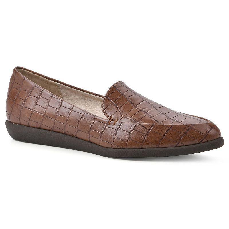 Cliffs by White Mountain Mint Women's Loafers, Size: 6, Black Croco Product Image