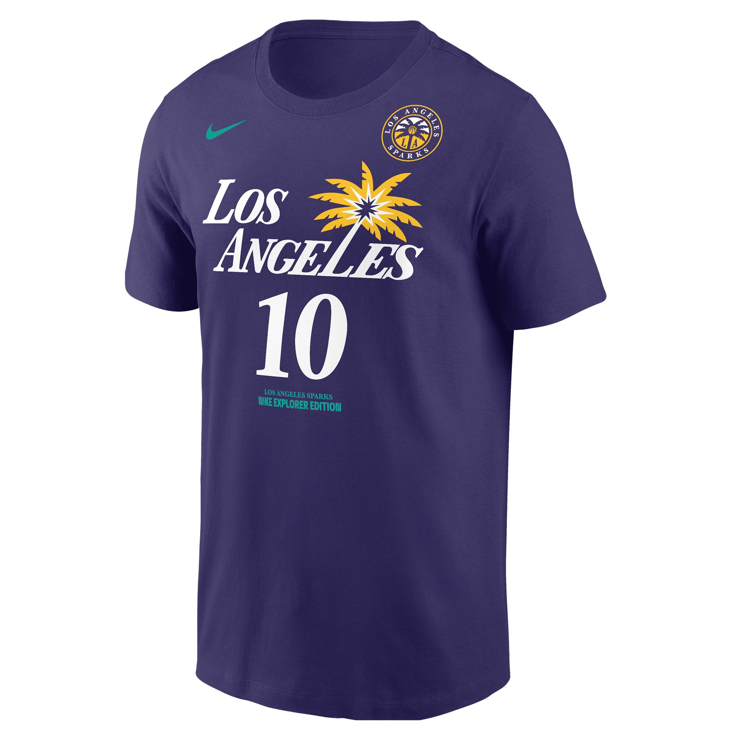 Kelsey Plum Los Angeles Sparks Nike Men's WNBA T-Shirt Product Image