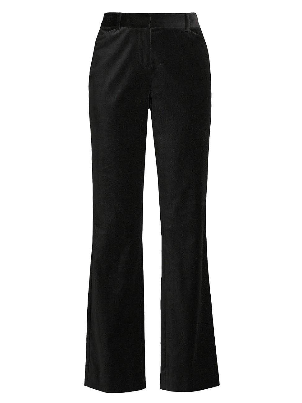 Womens Main Event Flared Velvet Pants Product Image