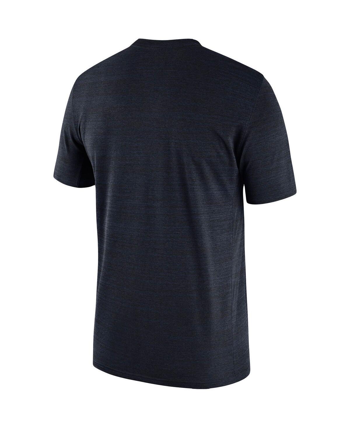 Mens Nike Navy West Virginia Mountaineers Team Velocity Legend Performance T-Shirt WVU Blue Product Image