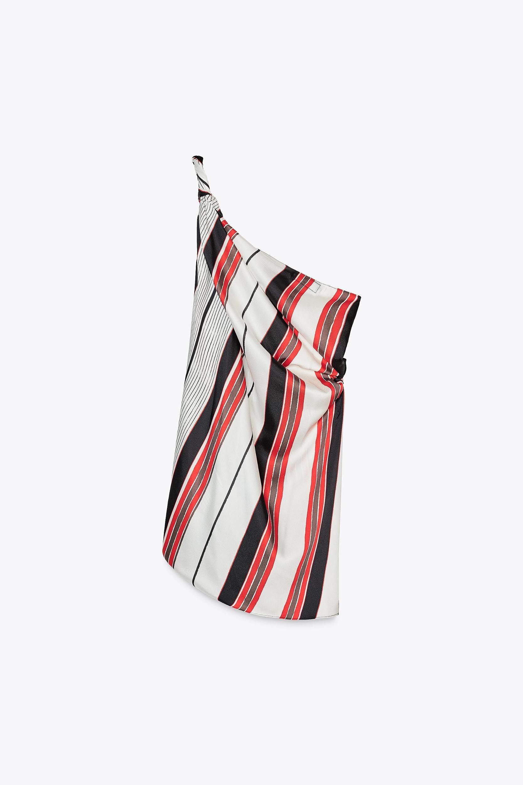 ZW COLLECTION ASYMMETRIC STRIPE TOP Product Image
