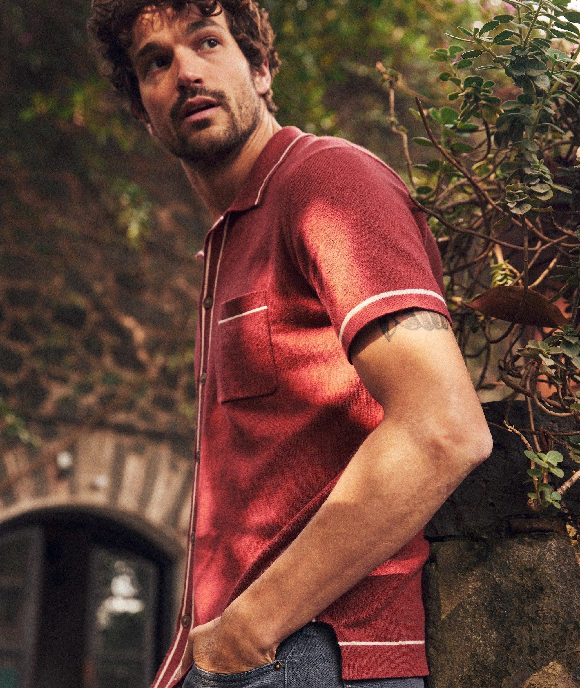 Wyatt Sweater Button Down Product Image