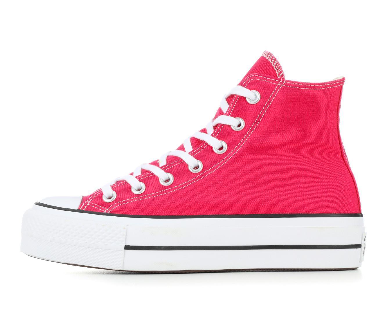 Women's Converse Chuck Taylor Seasonal Lift Hi Sustainable Platform Sneakers Product Image