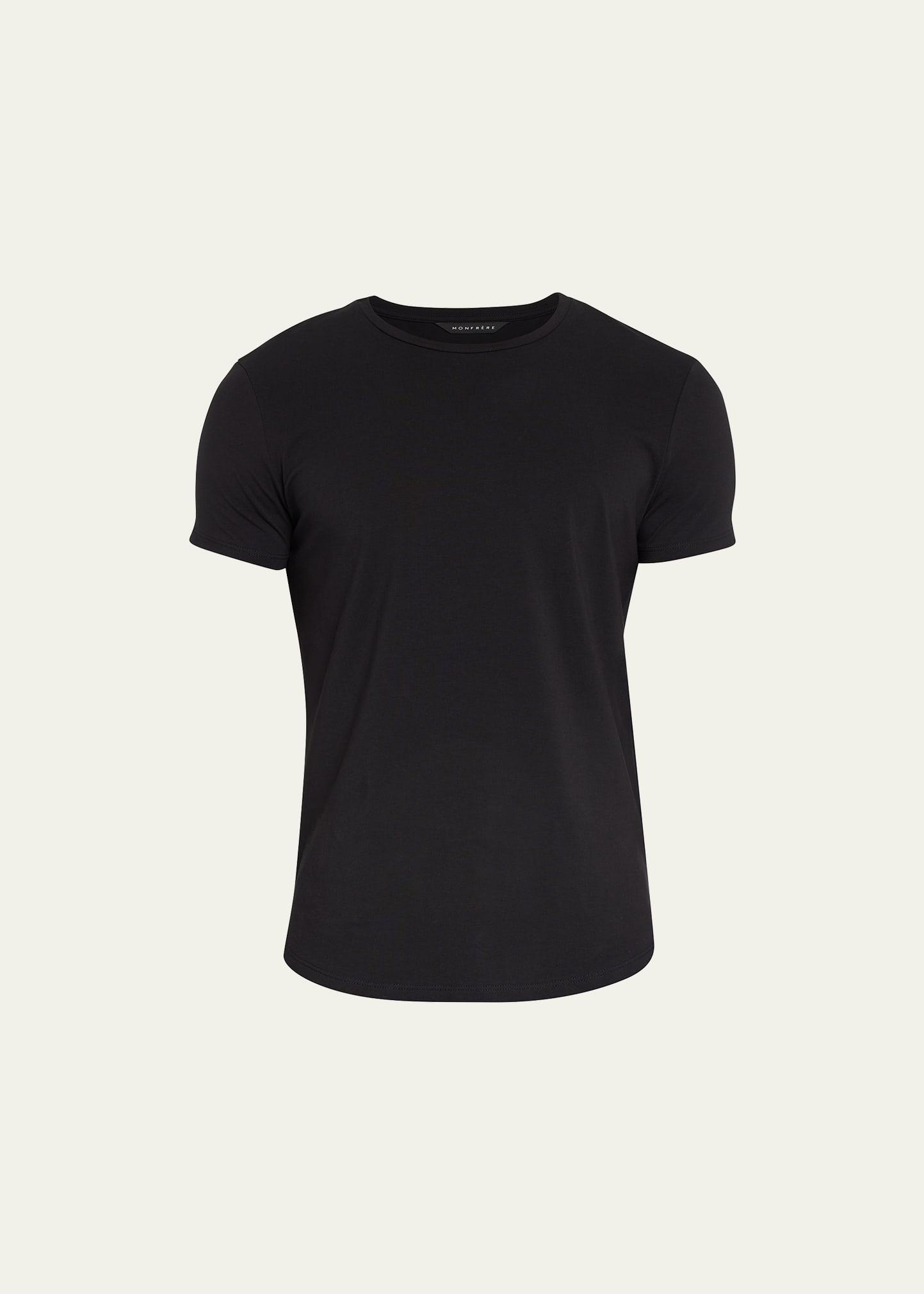 Monfrere Noir Short Sleeve Stretch Crewneck Tee Product Image