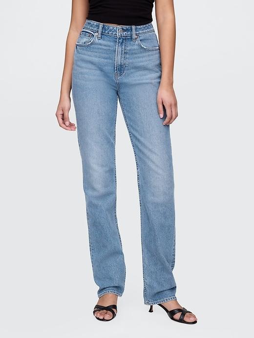Curvy High Rise '90s Straight Jeans Product Image