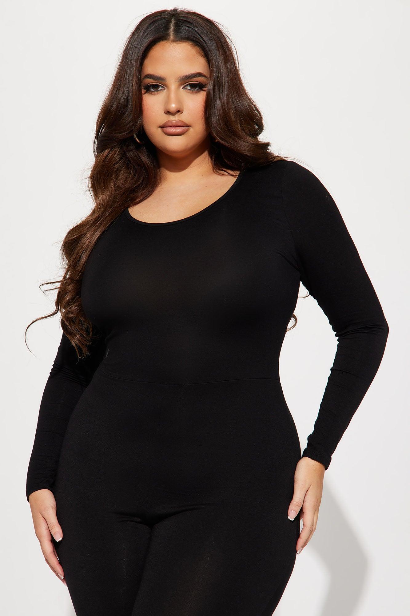 Slay All Day Jumpsuit - Black Product Image