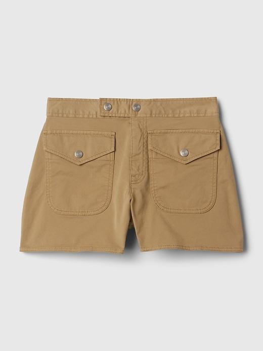 4" Downtown Khaki Shorts Product Image