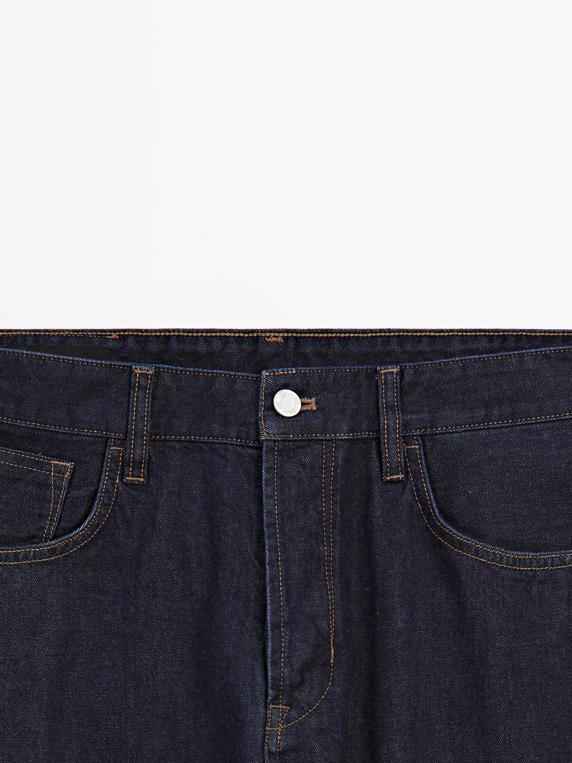 Selvedge fit jeans Product Image
