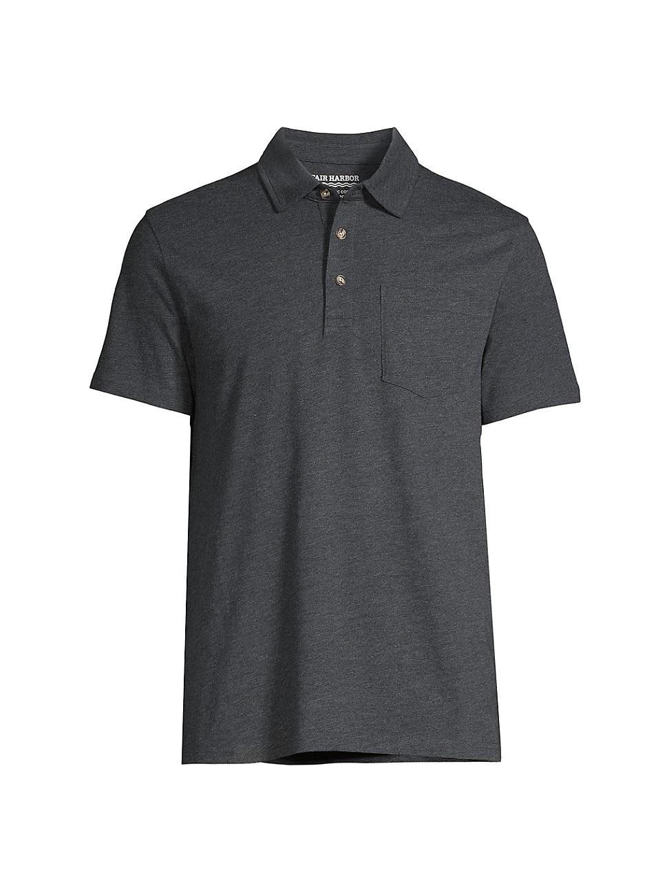 Fair Harbor The Atlantic Polo Black M Product Image
