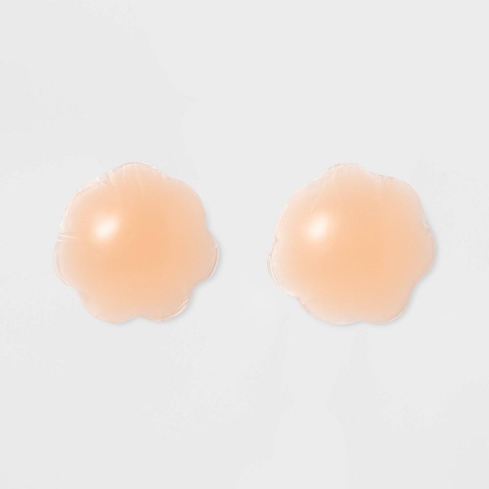 Fashion Forms Women's Reusable Silicone Gel Petals -One Size Fits Most: Adhesive Nipple Covers, Semi-Opaque, Hand Wash Product Image