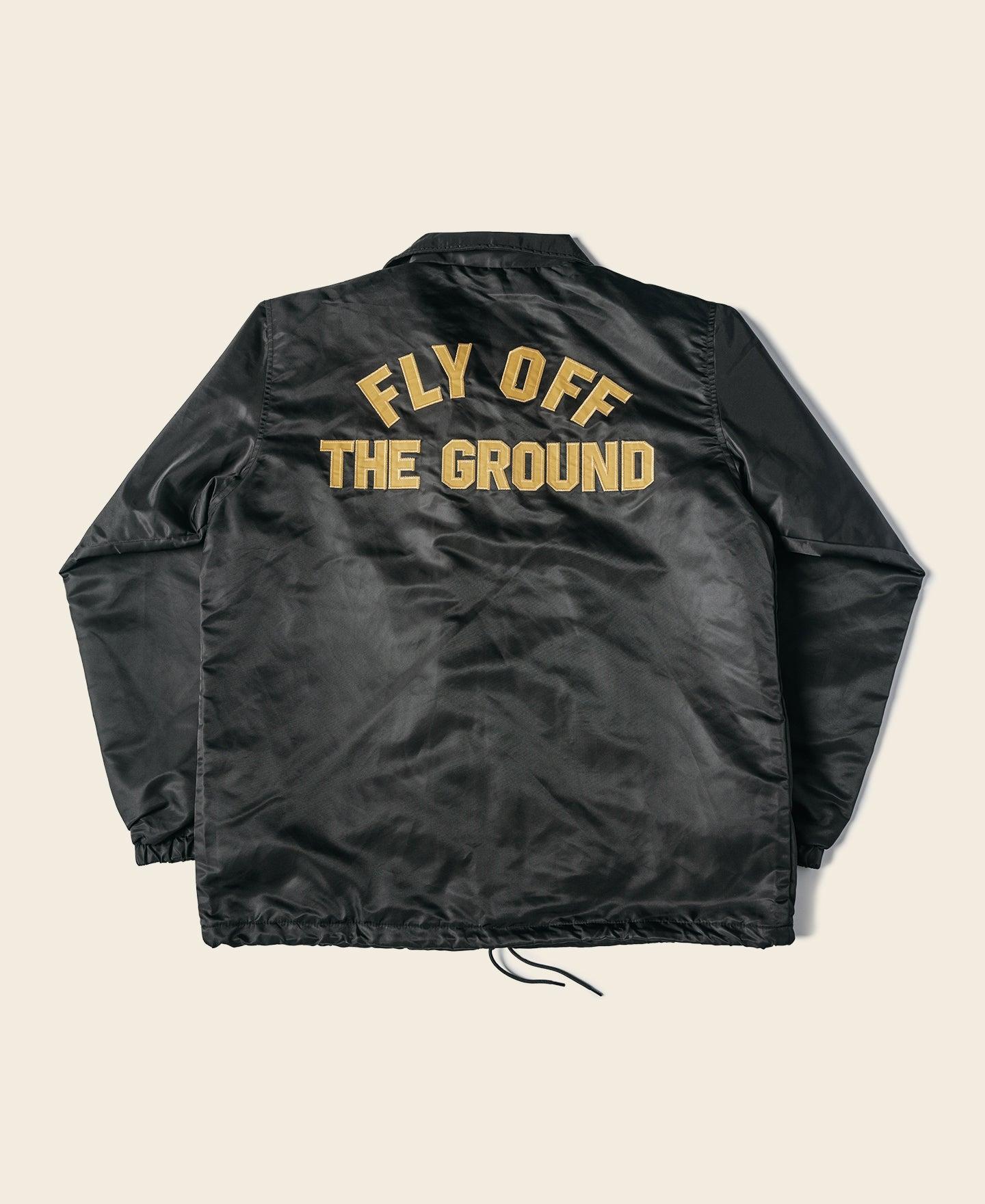 Logo-Appliqued Nylon Coach Jacket - Black Product Image