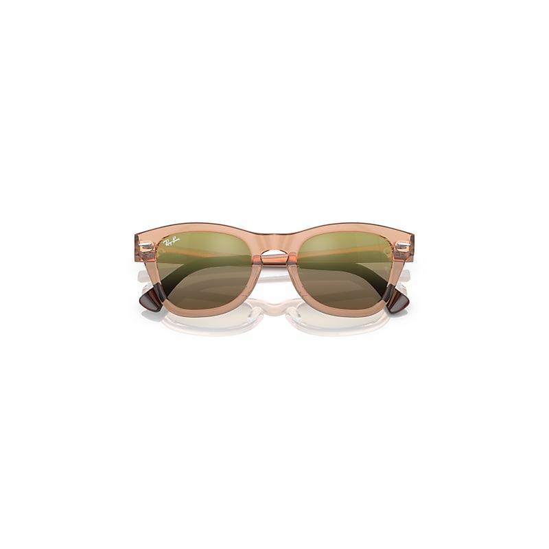 Ray-Ban Rb0707sm Sunglasses Frame Gold Lenses Product Image