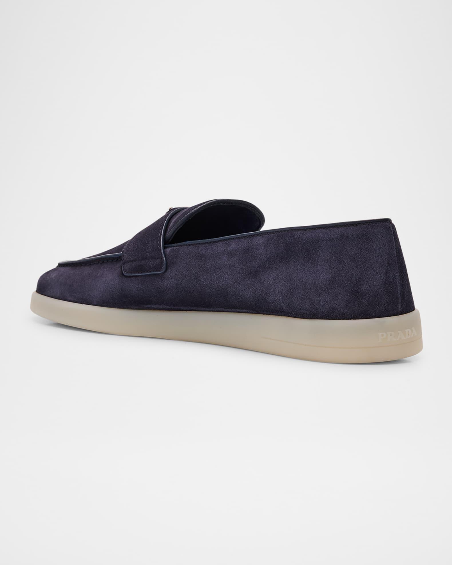 Men's Suede Boat Shoes Product Image