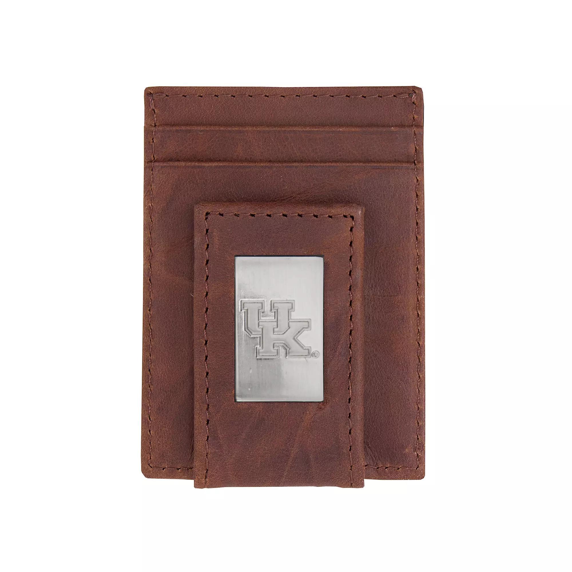 Men's Kentucky Wildcats Front-Pocket Wallet Money Clip, Brown Product Image