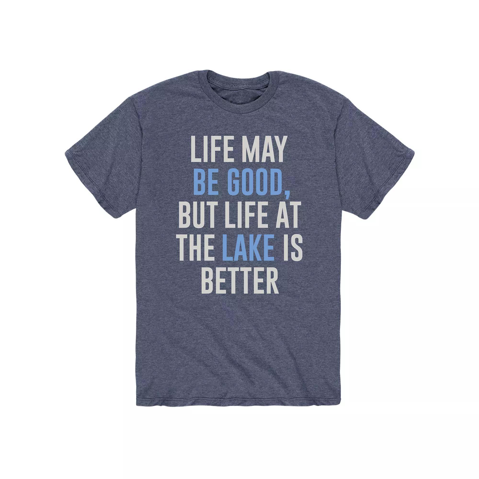 Mens Life Better Lake Tee Product Image
