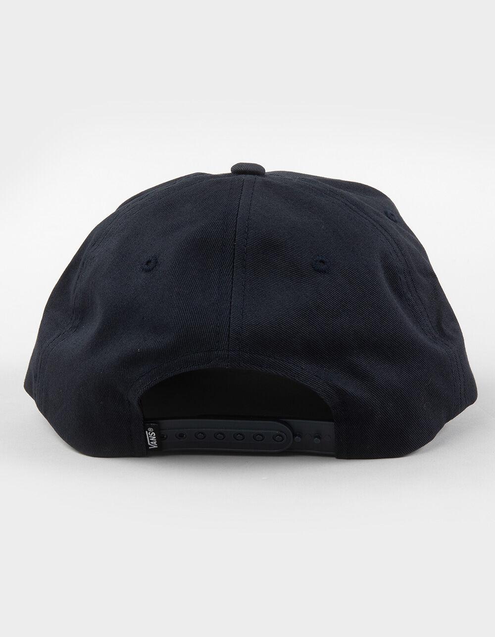 VANS Drop V Logo Snapback Hat - NAVY Product Image