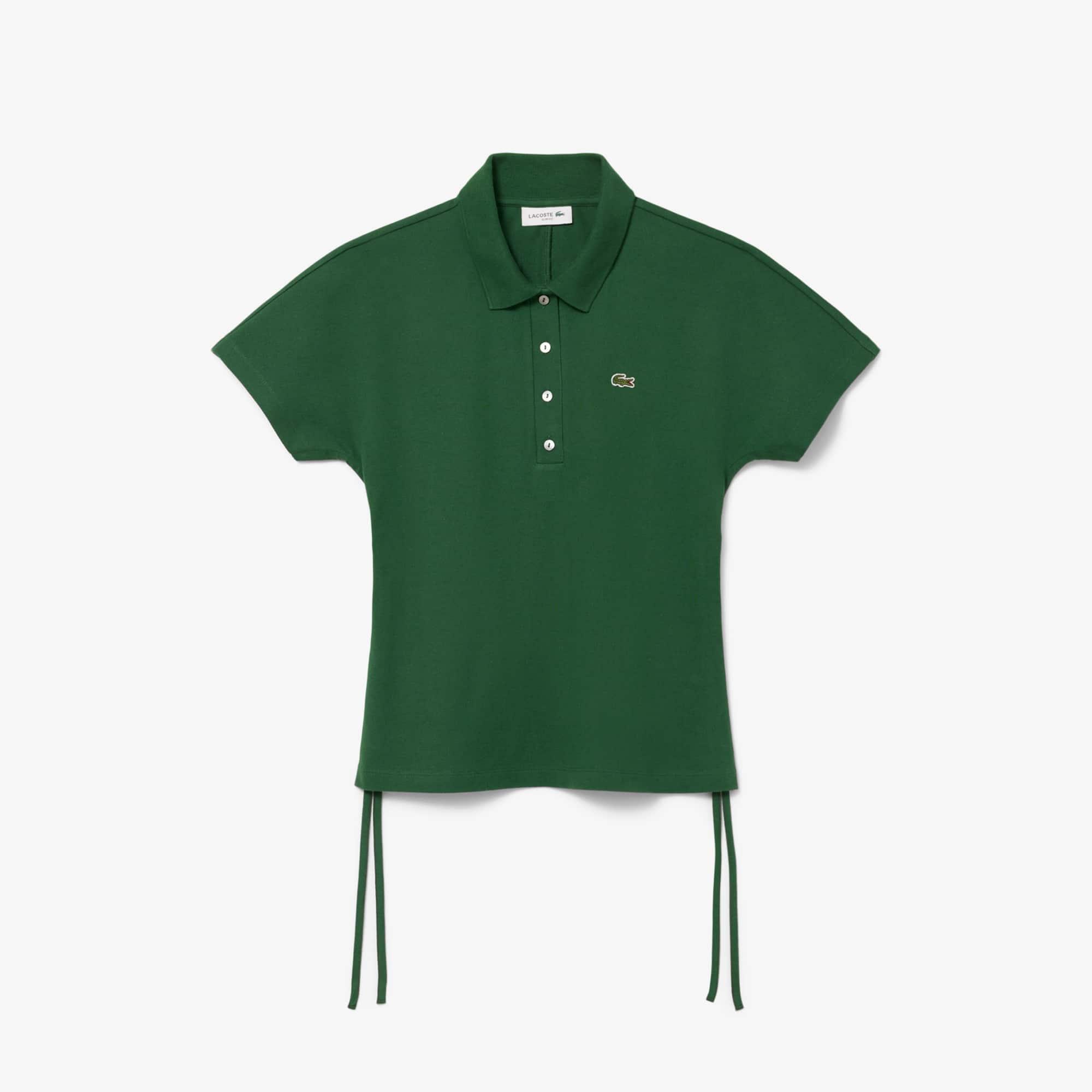 Women's Slim Fit Adjustable Piqué Polo Product Image