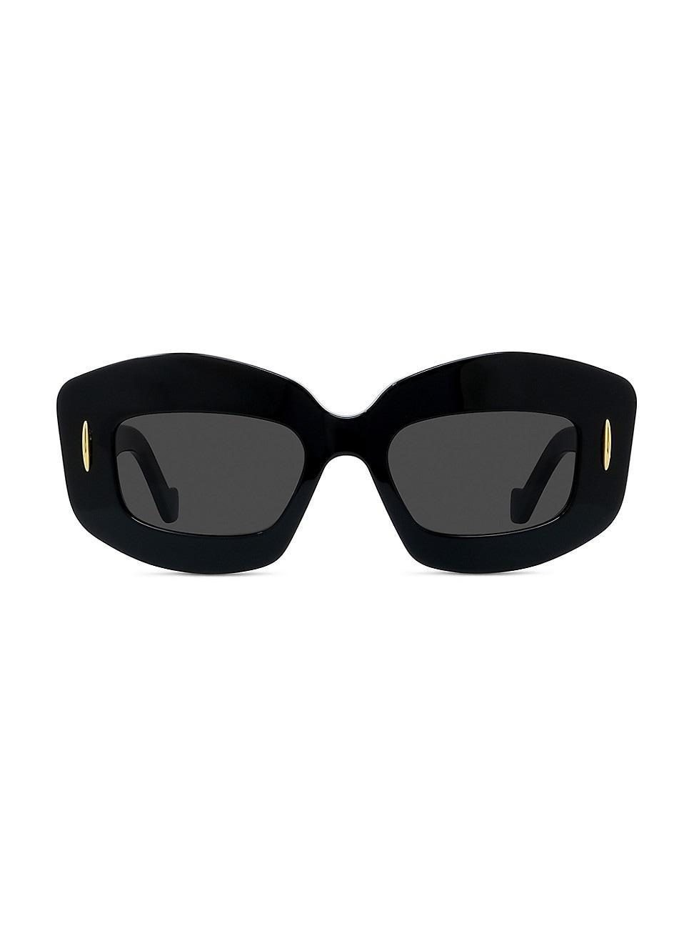 Loewe Chunky Anagram Rectangular Sunglasses, 49mm Product Image