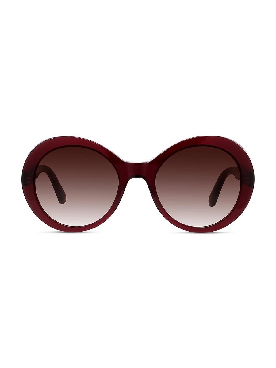 Womens Falabella Pins 54MM Round Sunglasses Product Image