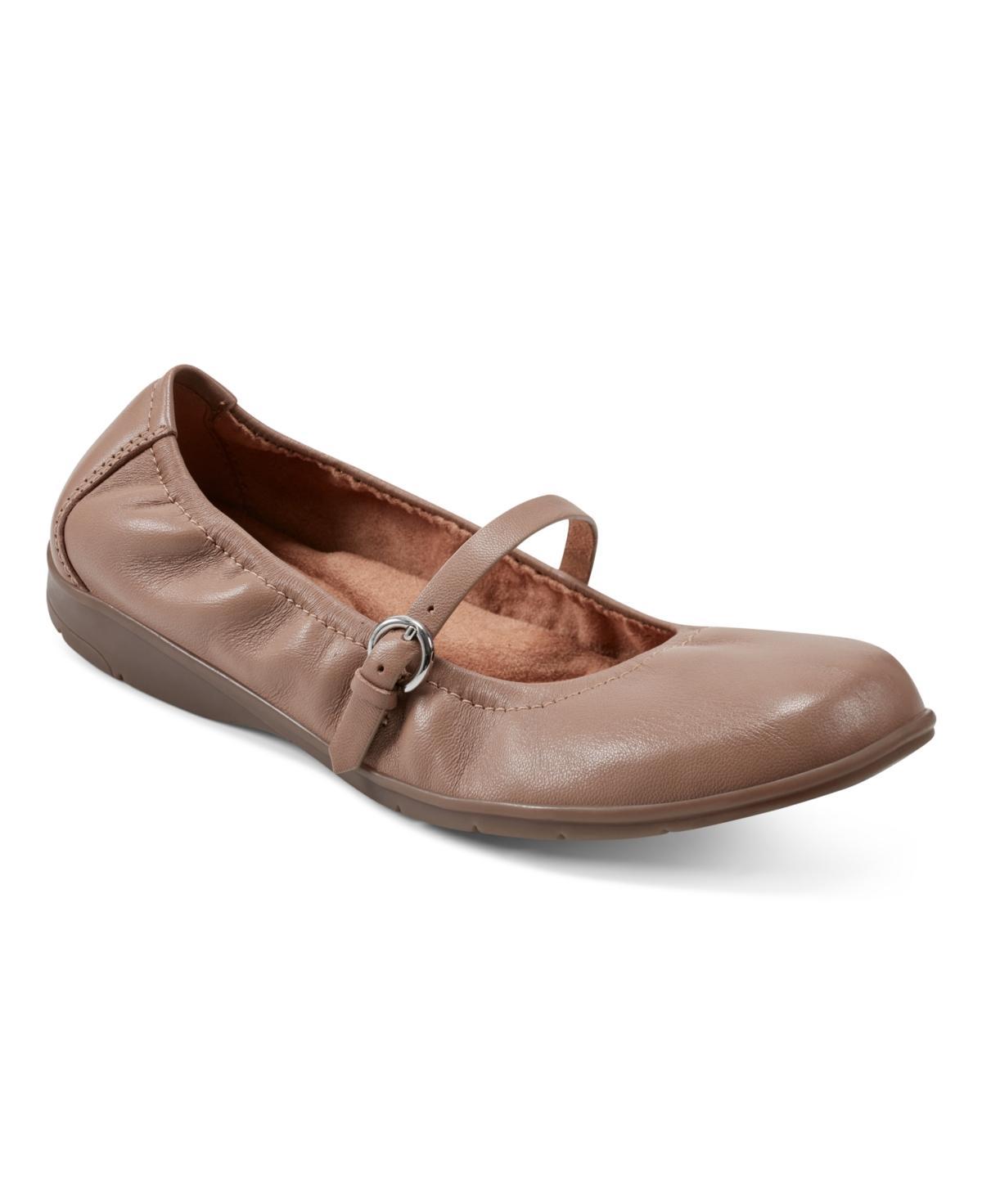 Earth Womens Korvino Square Toe Mary Jane Casual Flats Product Image